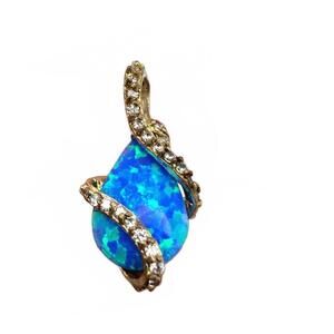 Montana Silversmith Blue Opal Pendant Silver
